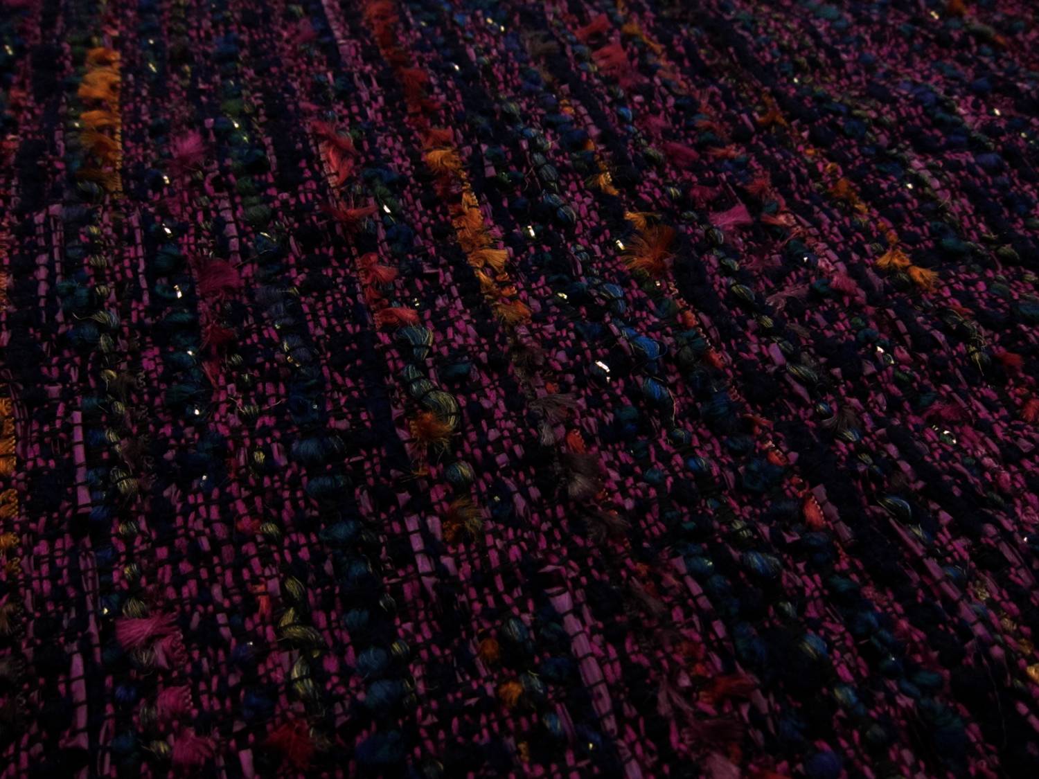 Acrylic Polyester Blend Tweed 0