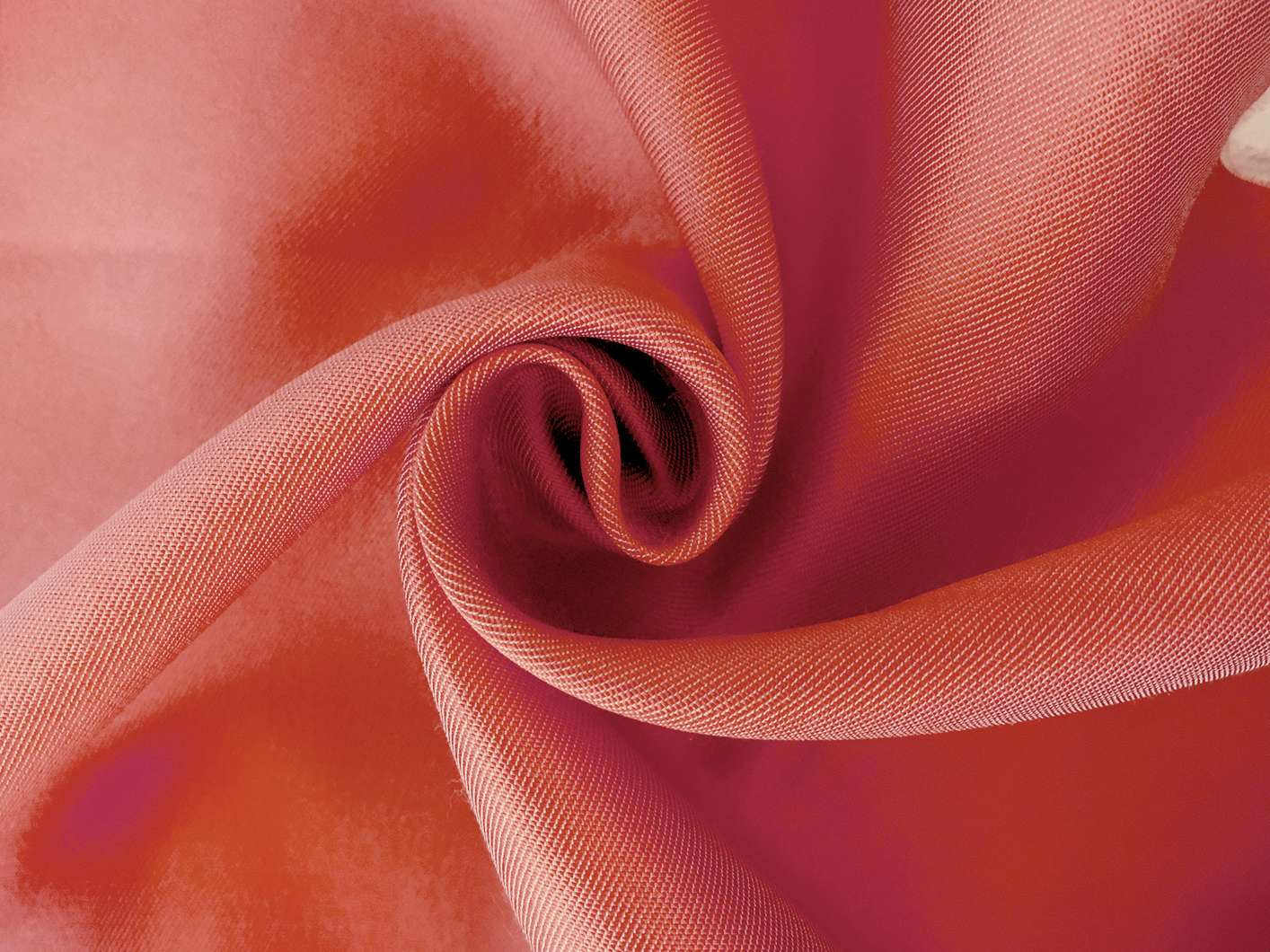 Silk and Wool in Salmon0