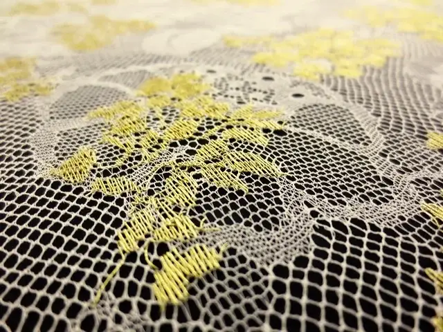 Metallic Chantilly Lace2