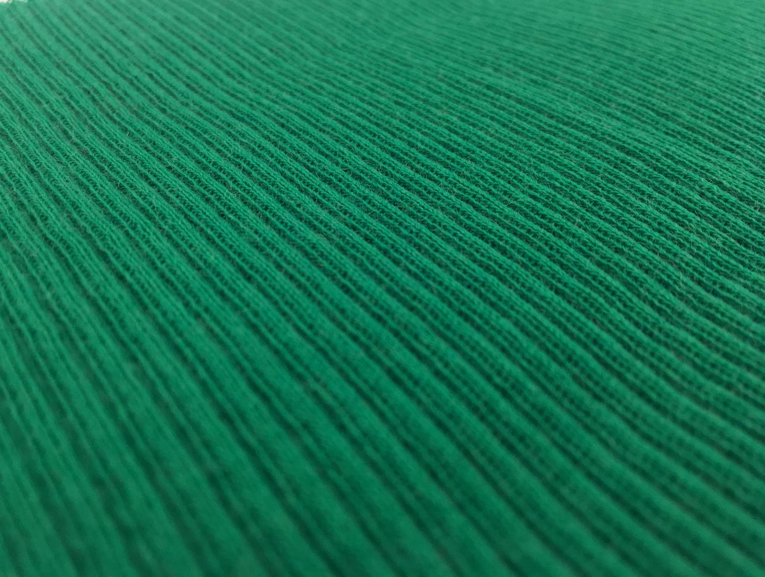 Virgin Wool Rib Knit in Emerald2