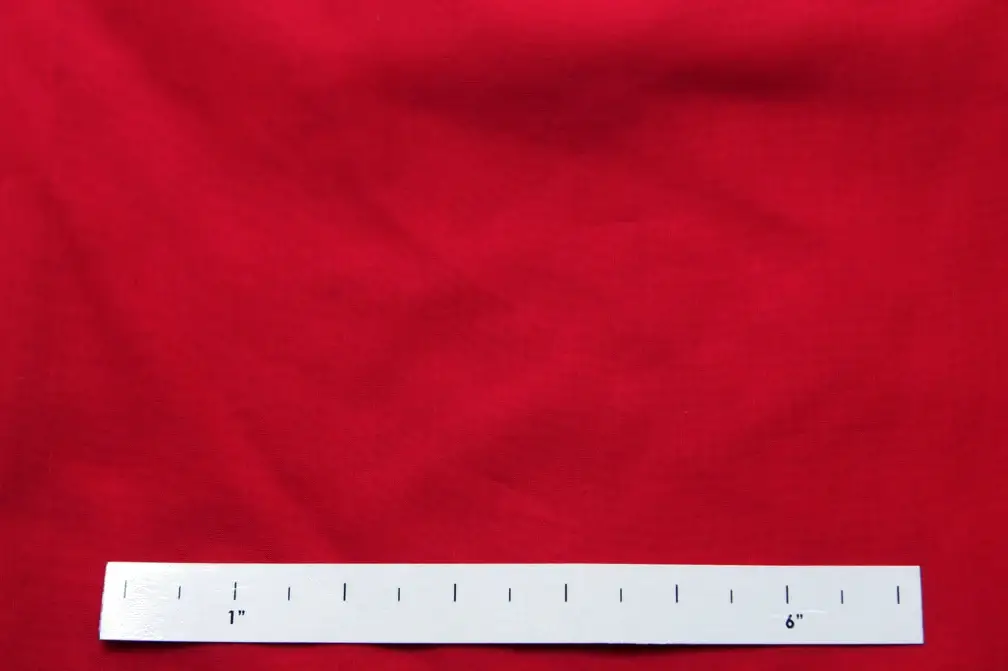 Silk Cotton Chiffon in Red1