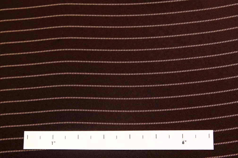 4Ply Silk Crepe Stripe0