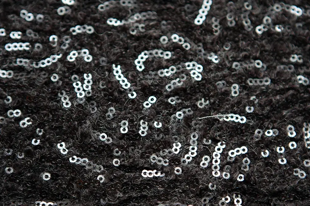 Novelty Sequin Bouclé Knit2
