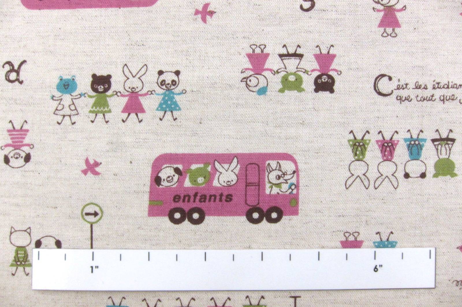Japanese Cotton Linen Print1