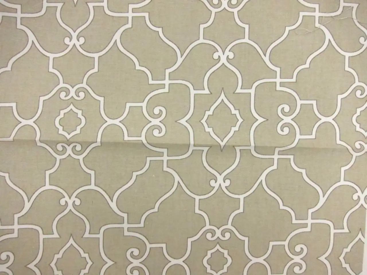 Cotton Canvas Windsor Deco Print0