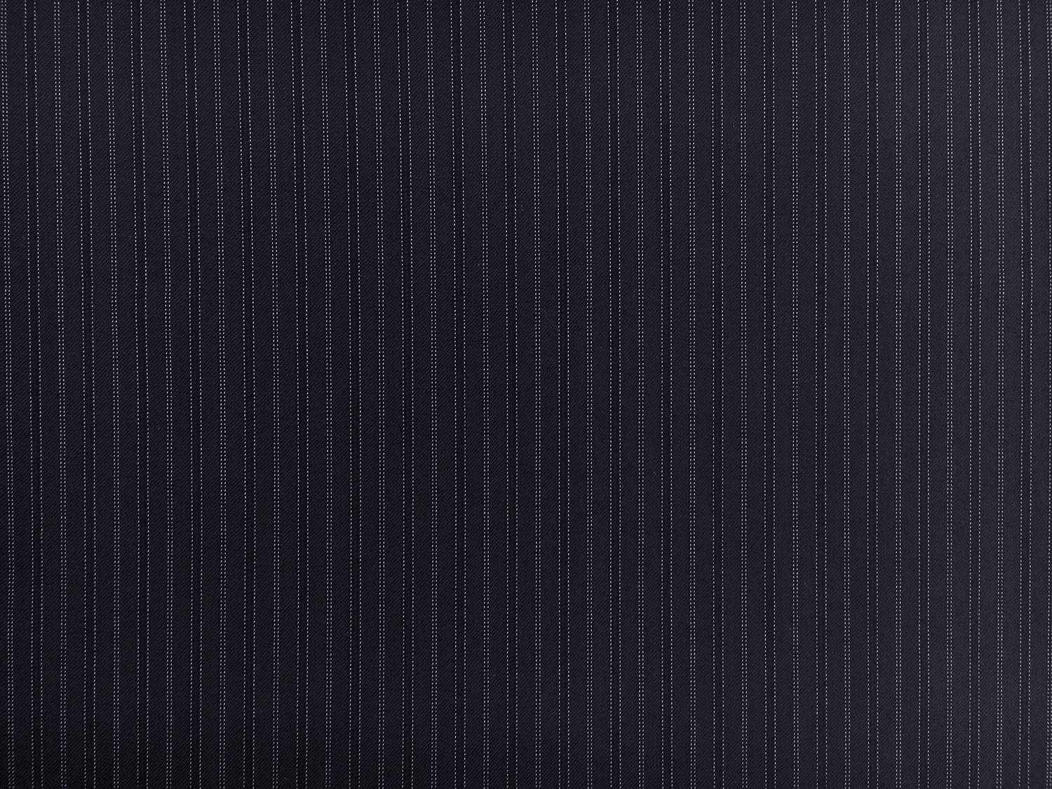 Italian Virgin Wool Tasmania Super 120s Morning Stripe in Navy0