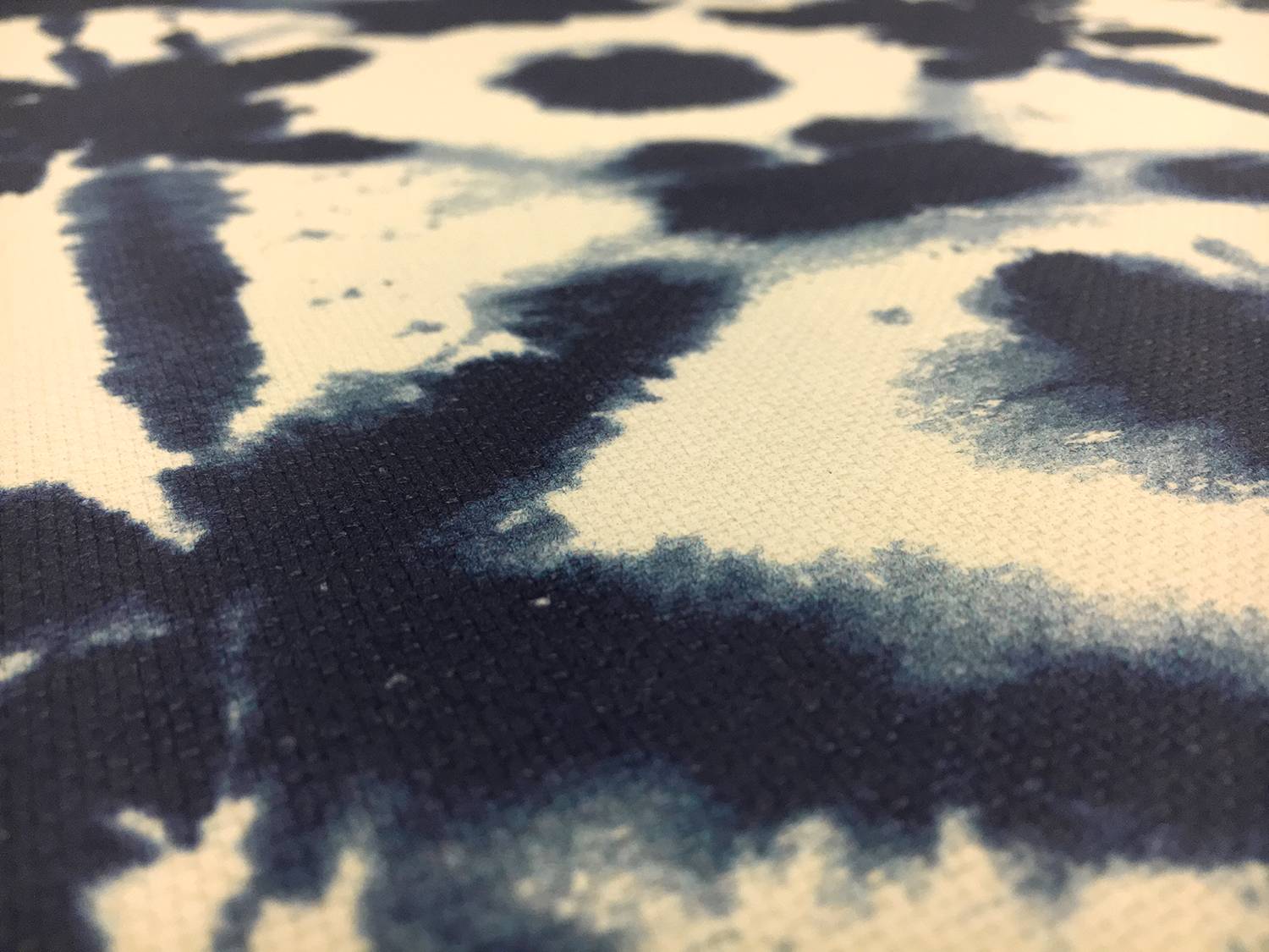 Linen Cotton Canvas Rorschach Print2