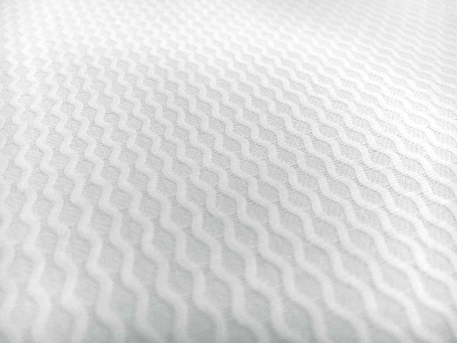 Pima Cotton Super Bull's Eye Pique in White0