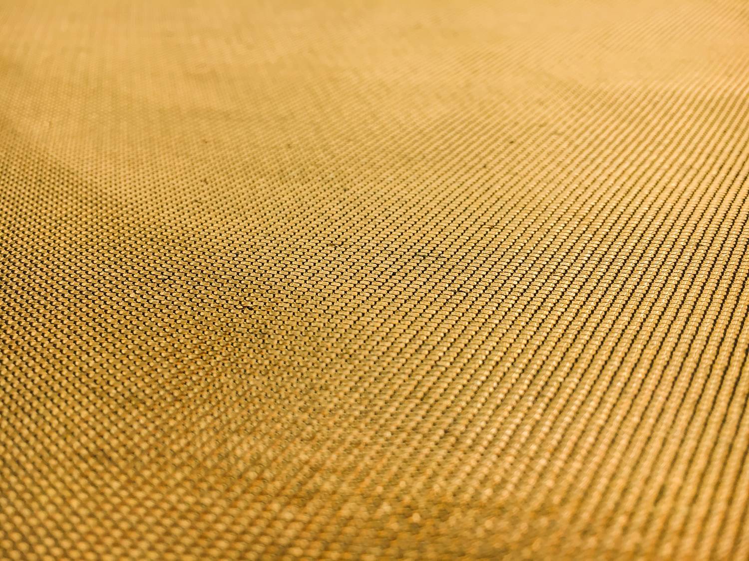 French Cotton Blend Metallic Twill in Dark Gold1