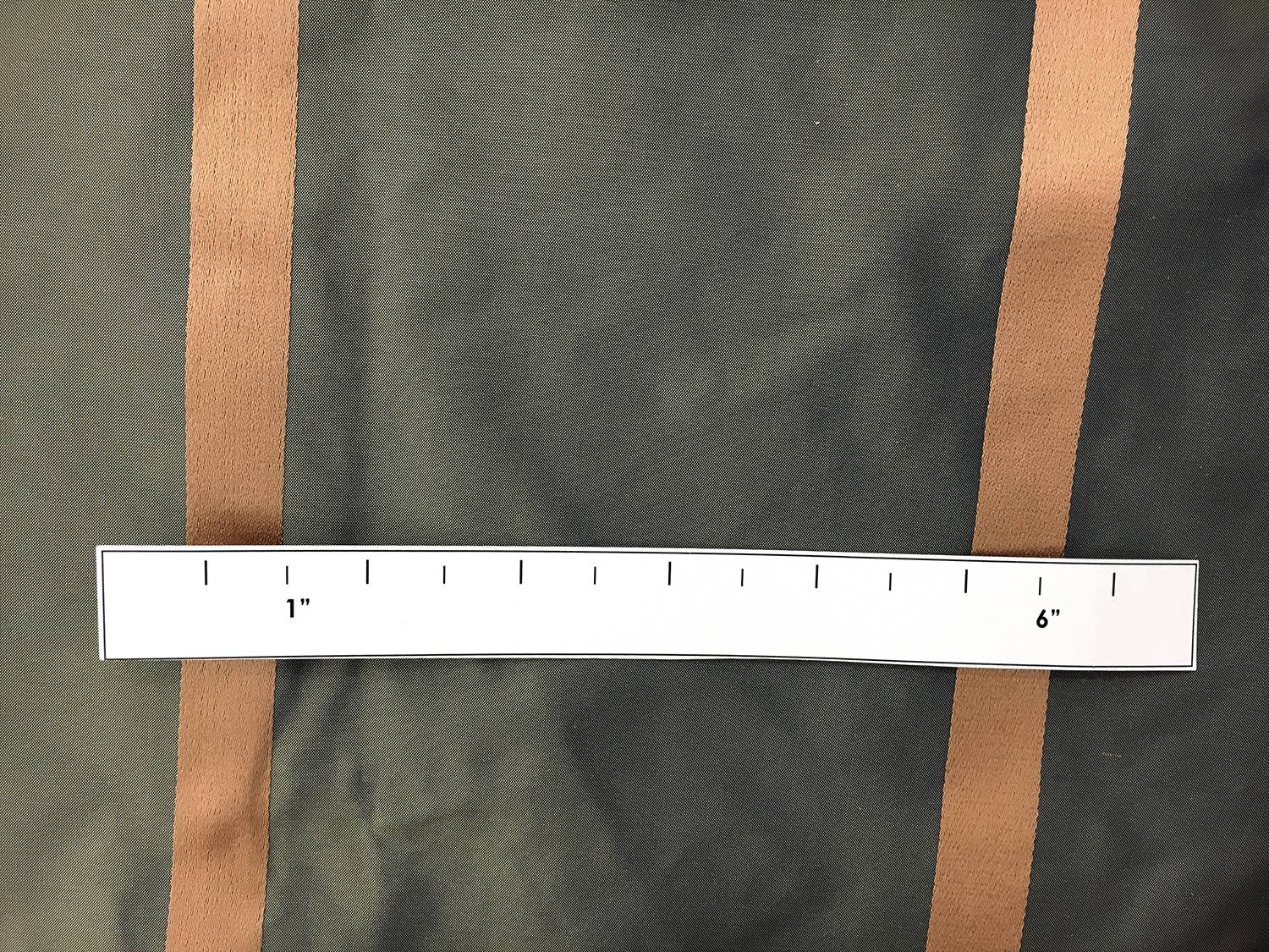 Iridescent Silk Taffeta with Satin Stripes1