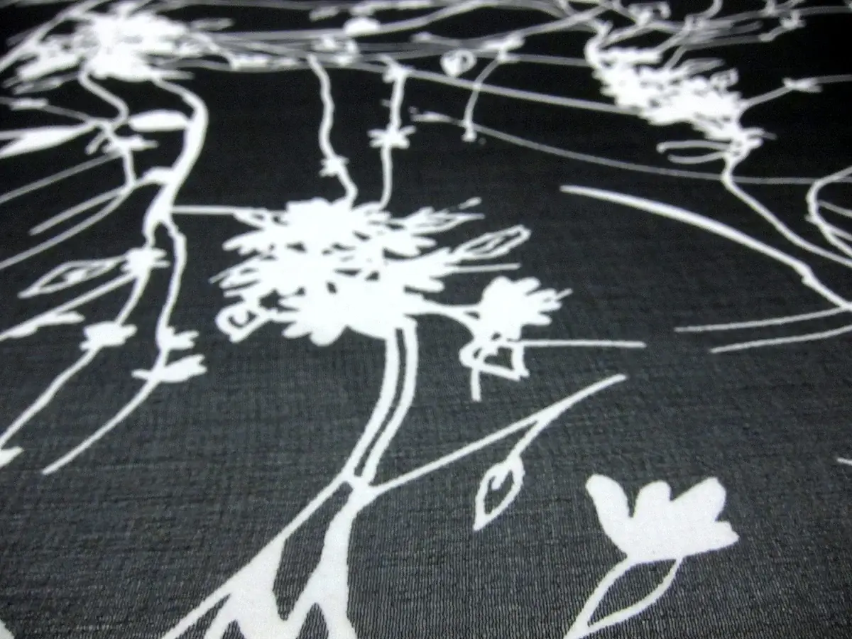 Printed Silk Chiffon1