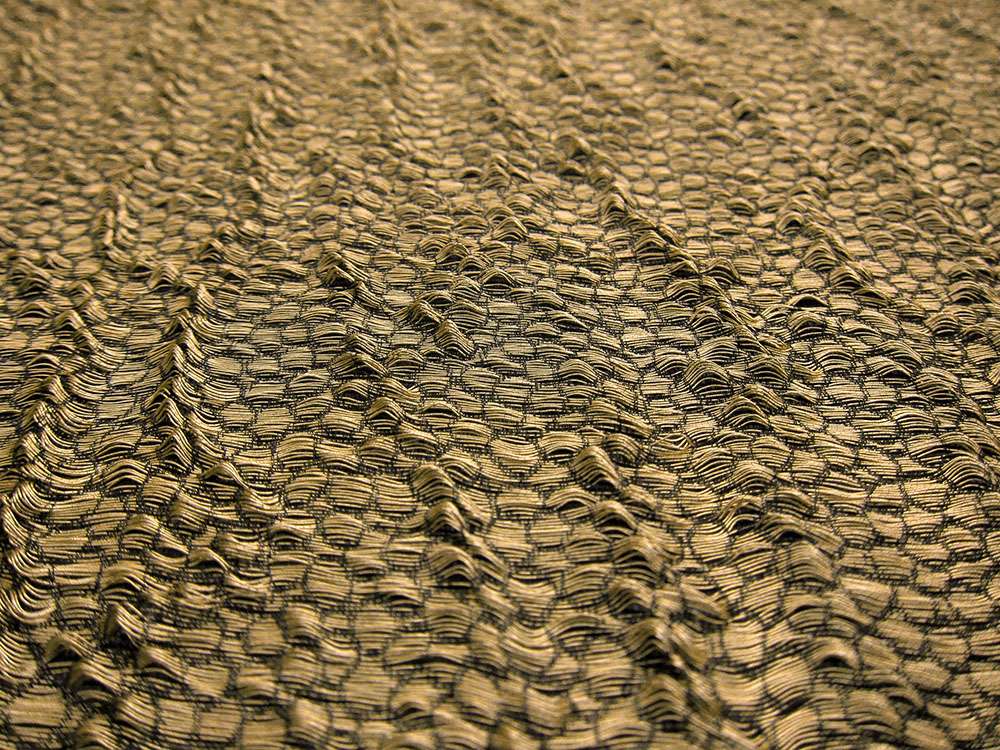 Silk Blend Organza Cloqué0