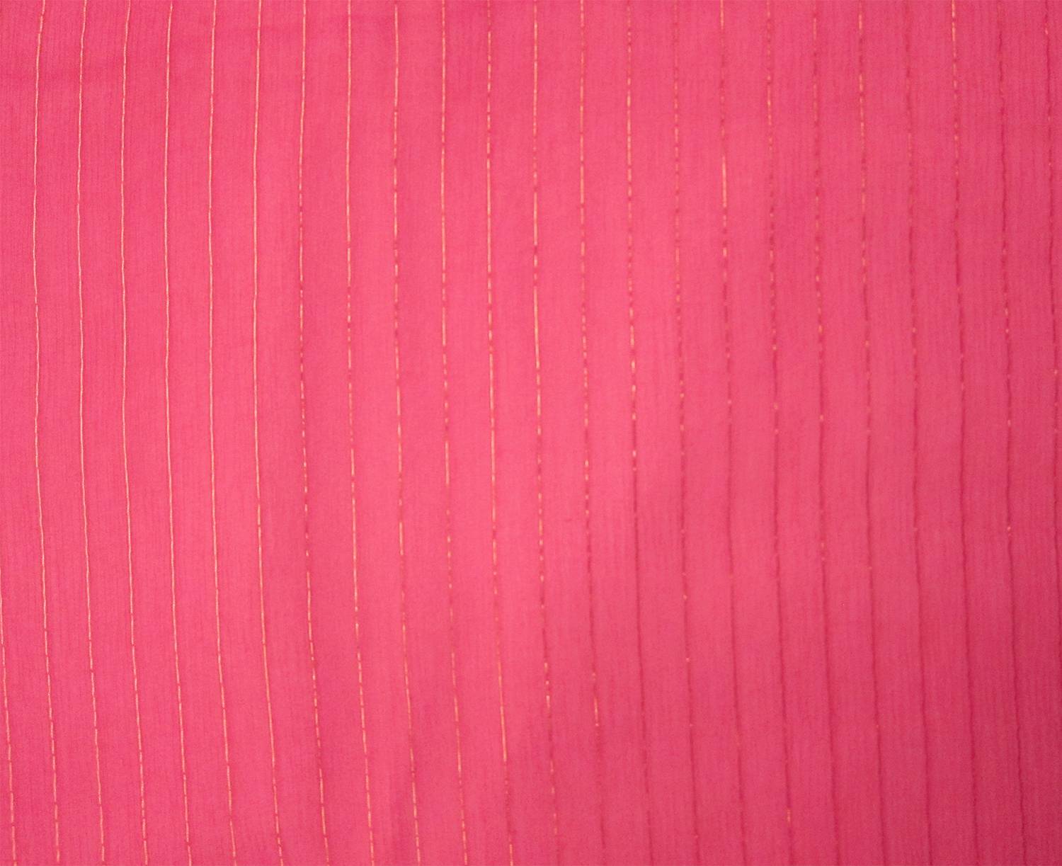 Silk Metallic Chiffon Stripe 1