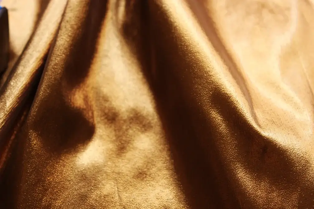 Tissue Lamé in Brandy1