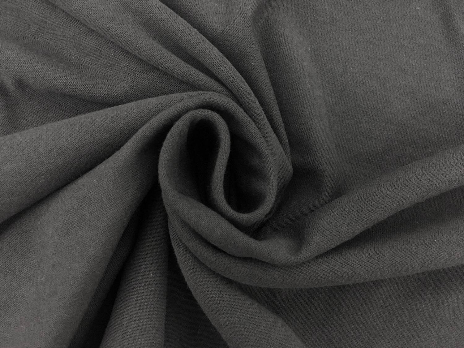Japanese Lenzing Modal Jersey in Dark Grey1