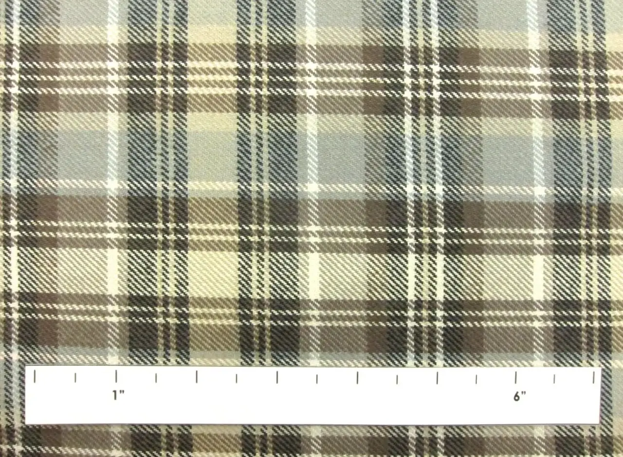 Heavy Woven Cotton Plaid1