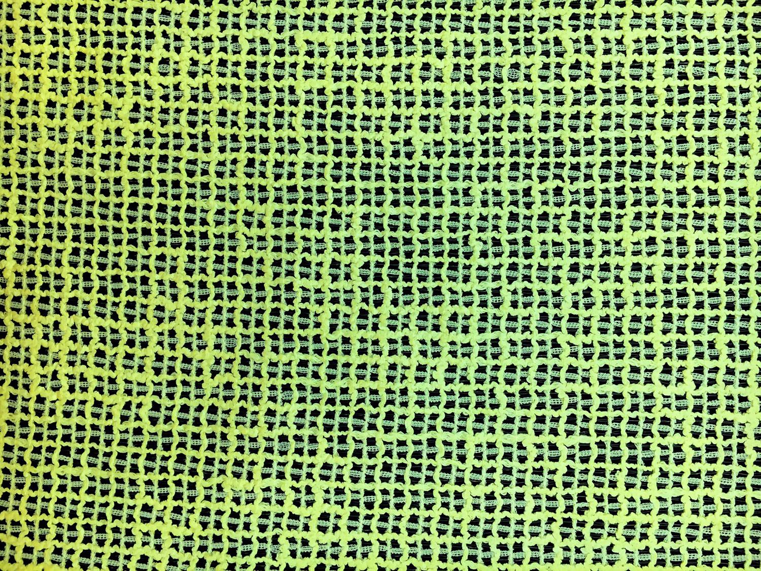 Calvin Klein Novelty Coated Nylon and Acetate Mesh in Neon Yellow2