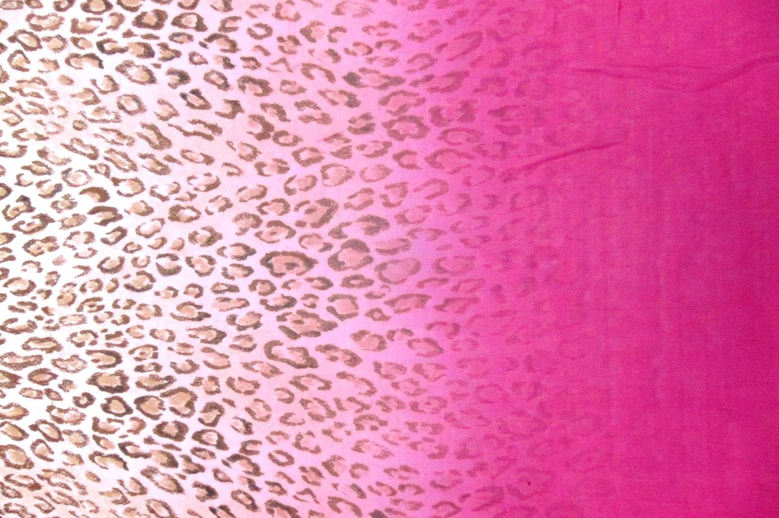 Printed Ombré Silk Chiffon Panel 0