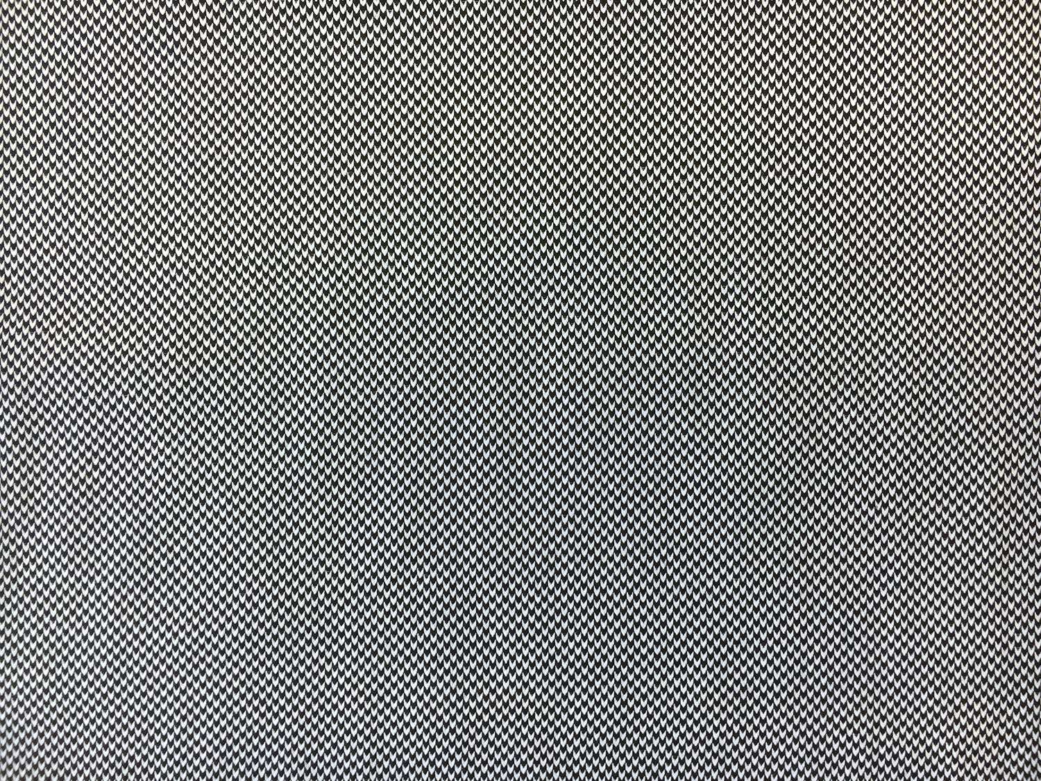 Italian Cotton Chevron Dobby Shirting in Black0