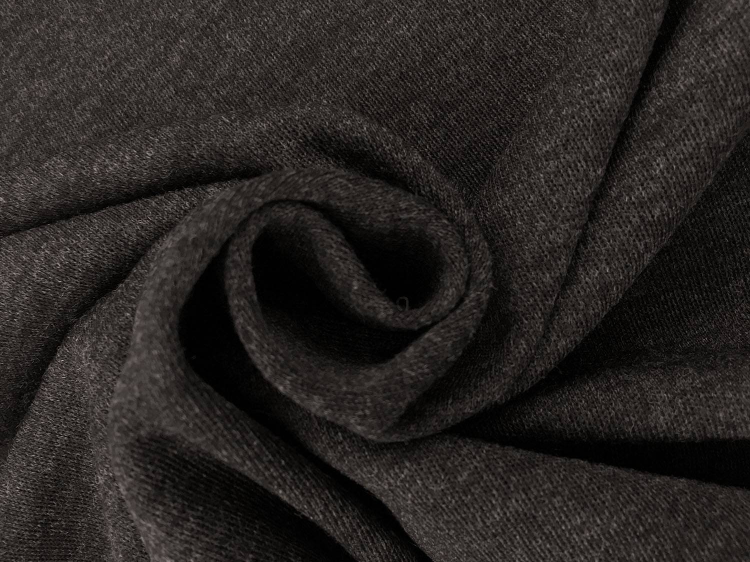 Austrian Virgin Wool Heavy Double Knit in Heather Charcoal1