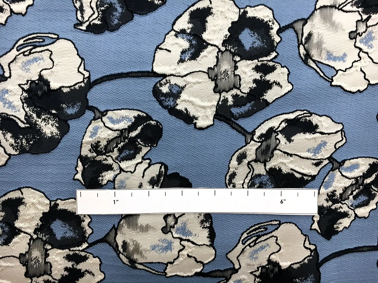 Floral Brocade with Poppies1