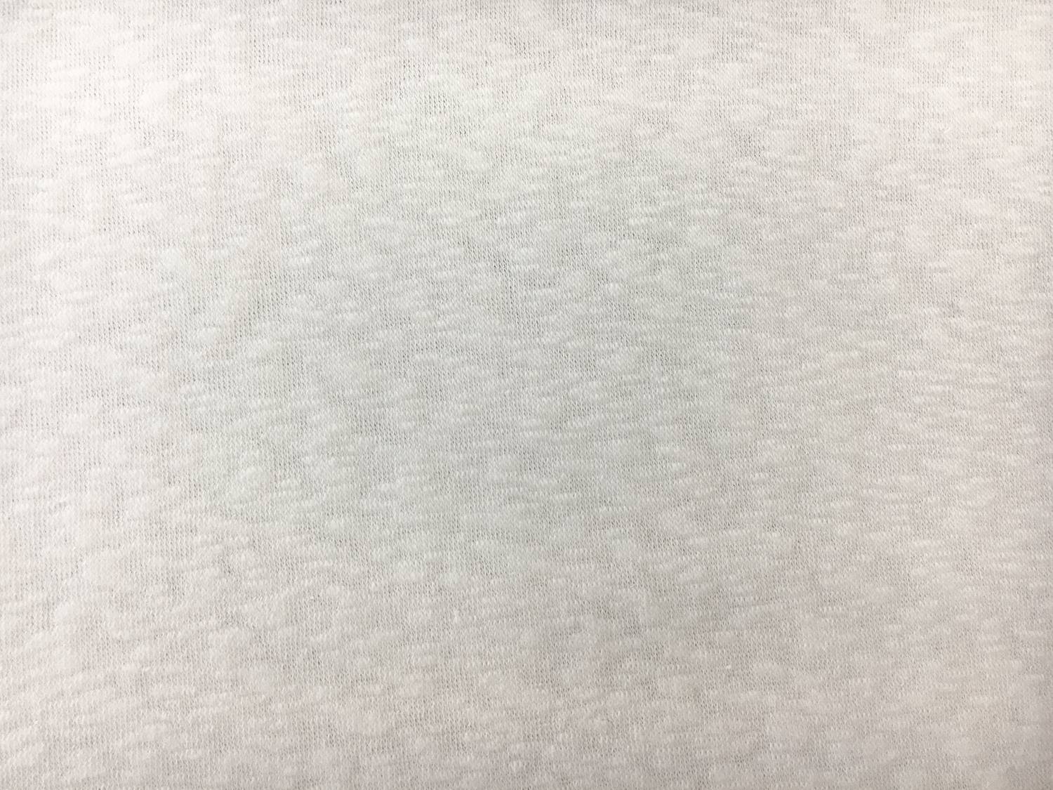 Japanese Cotton Blend Terry Knit in White1