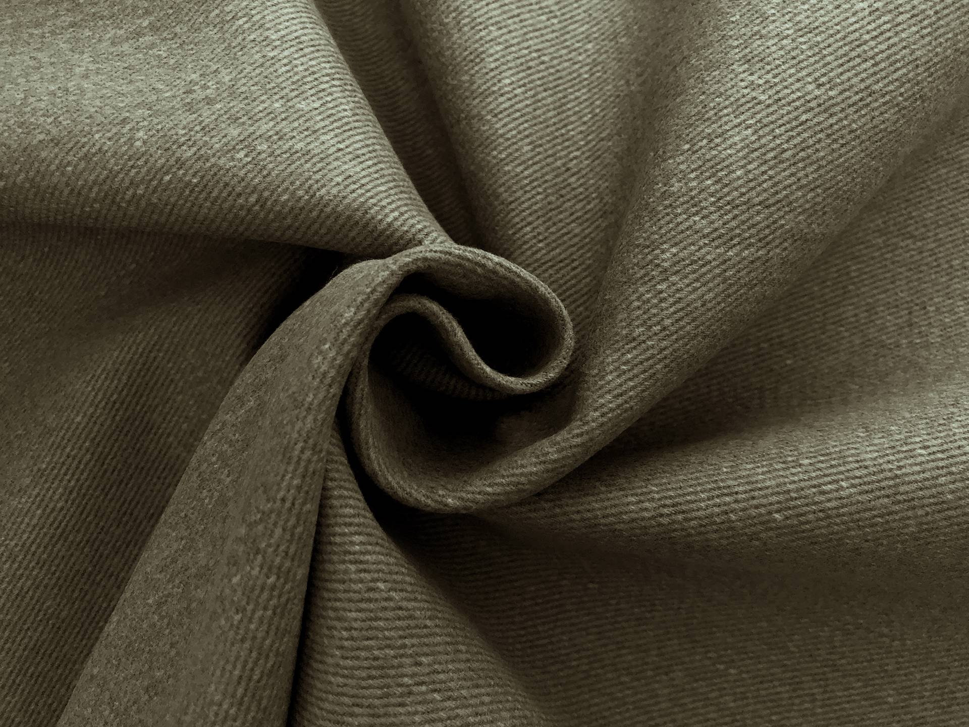 12oz Brushed Cotton Denim in Jalapeno1