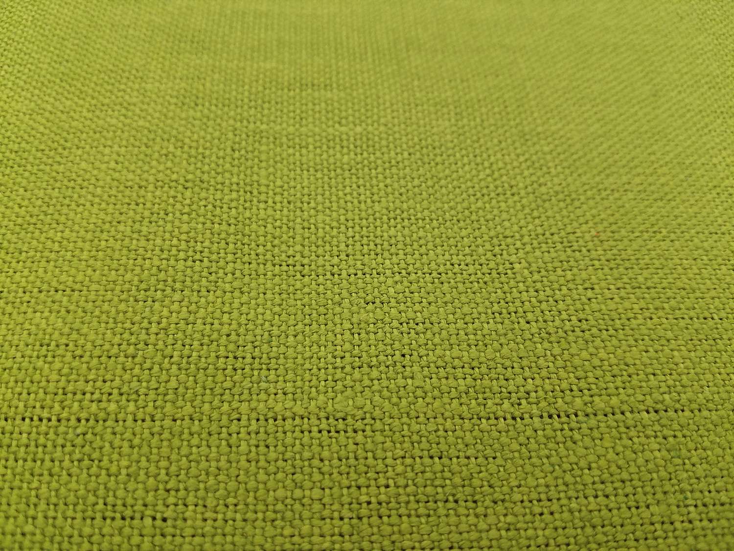 Linen Upholstery in Apple Green