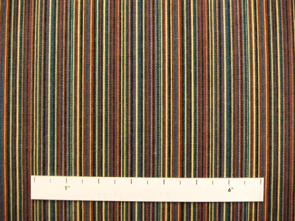 Cotton Canvas Multi Stripe1