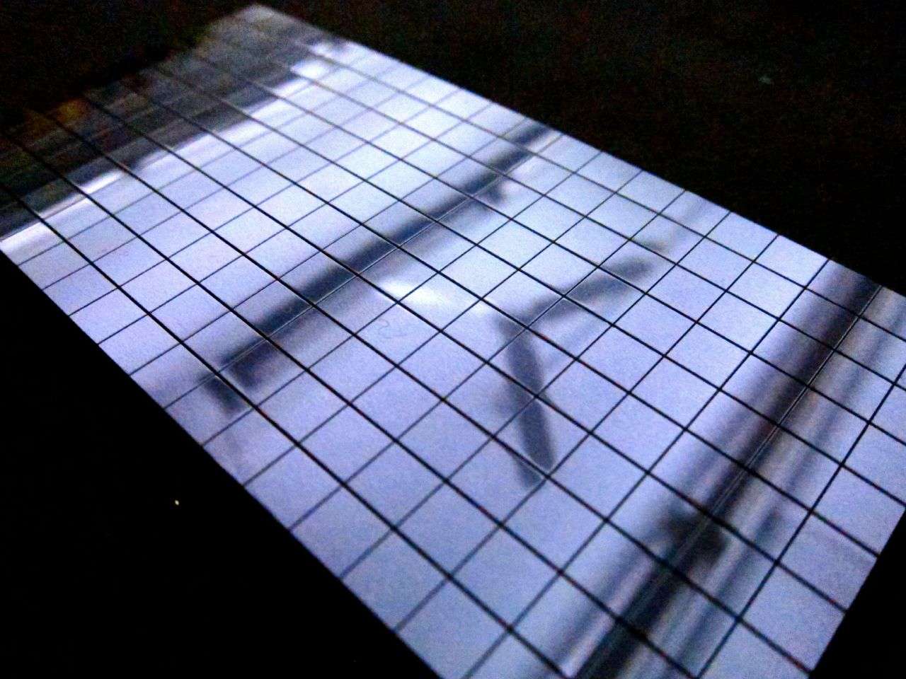 Adhesive Mirror Ball Tile Panel in Midnight