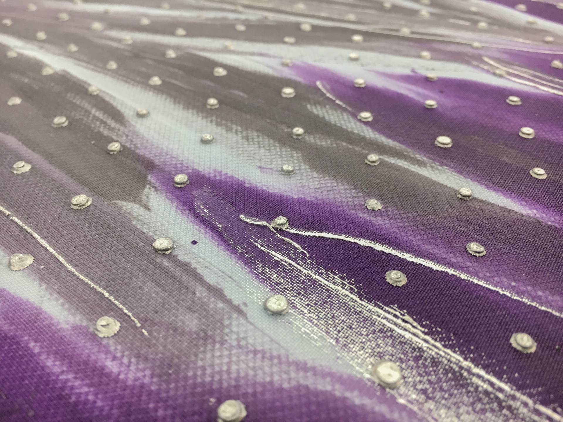 George Chakra Hand Painted Silk Gazar2