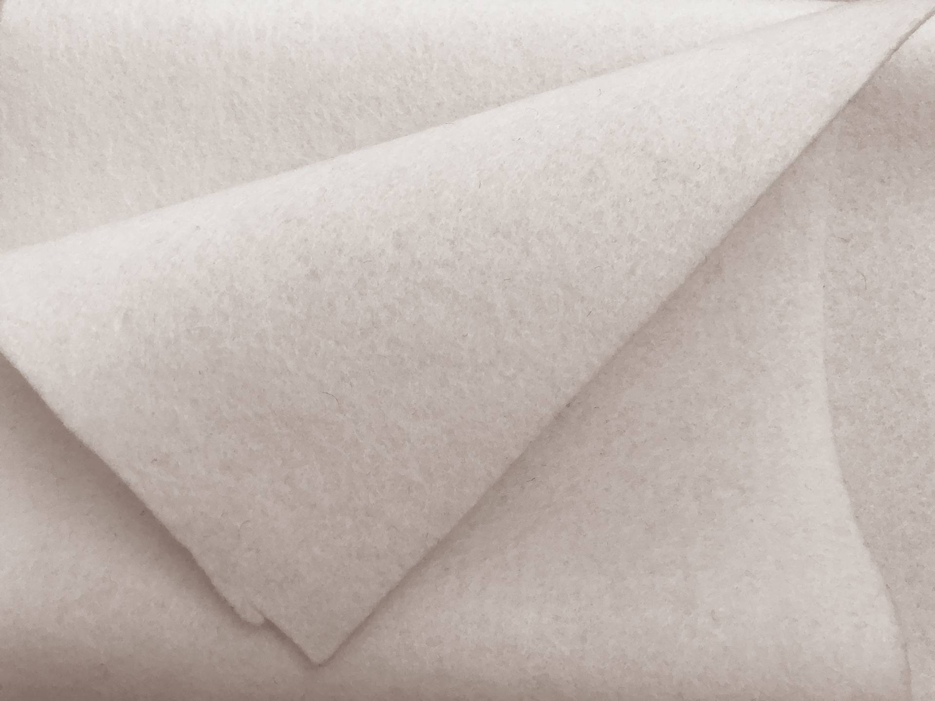 Flameproof Wool Felt 16oz. in Bone1