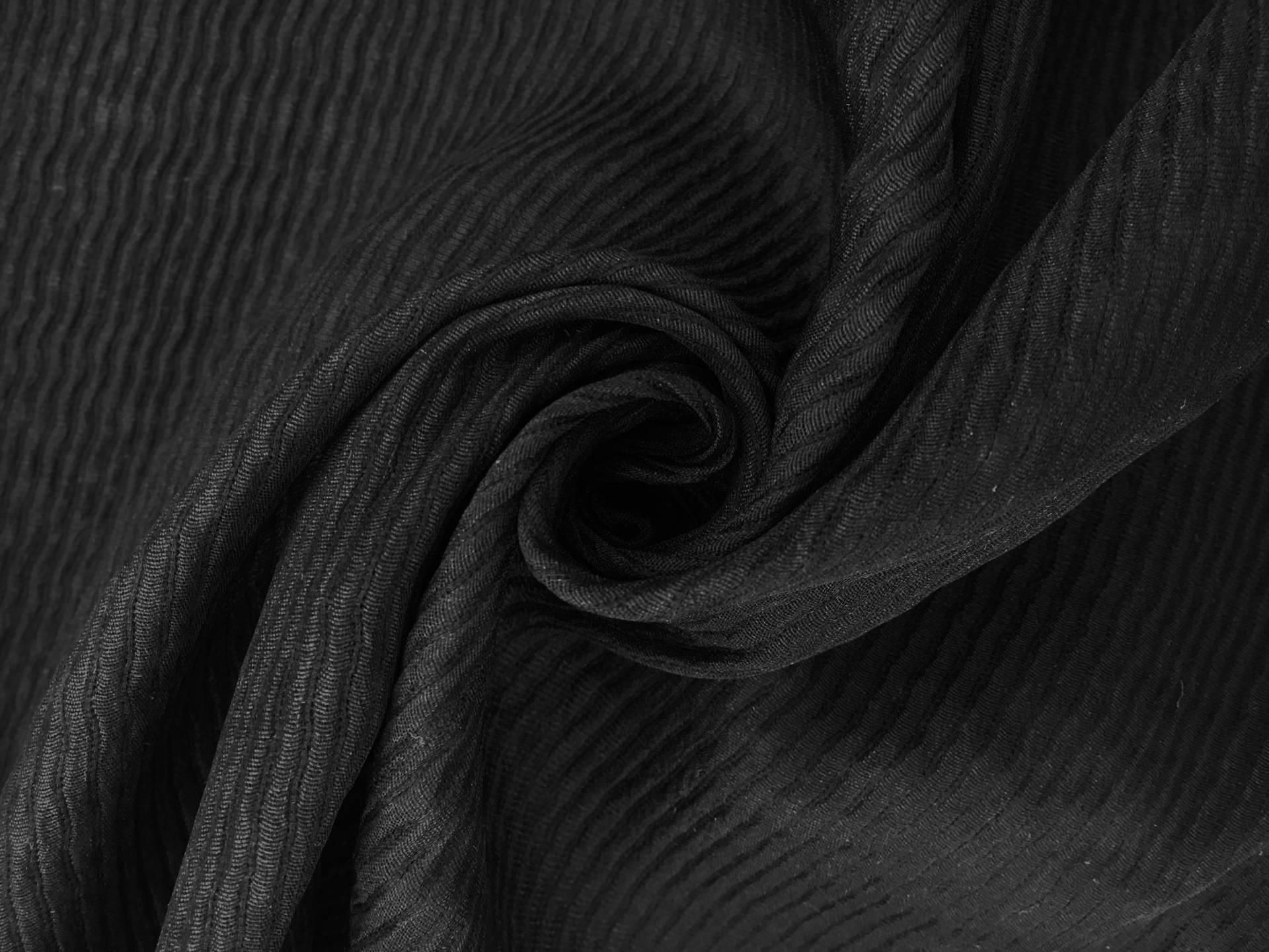 Silk and Nylon Blend Organza Plissé0