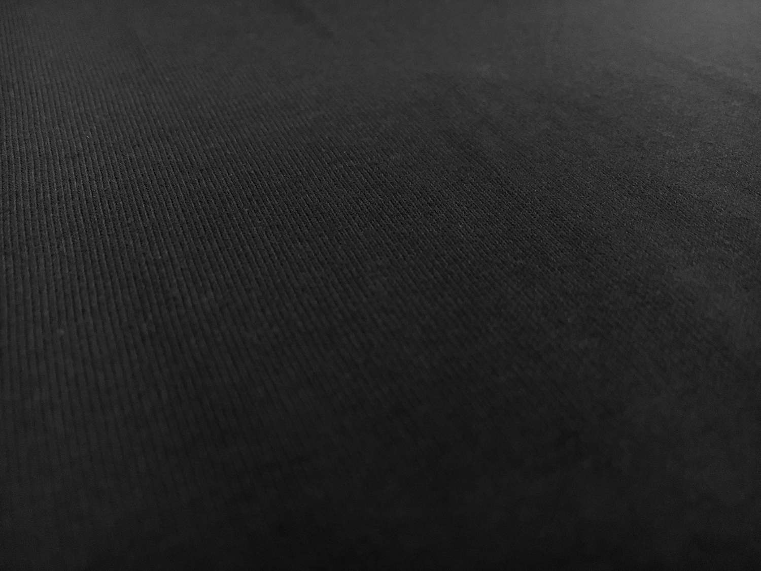 Cotton Spandex Jersey in Onyx