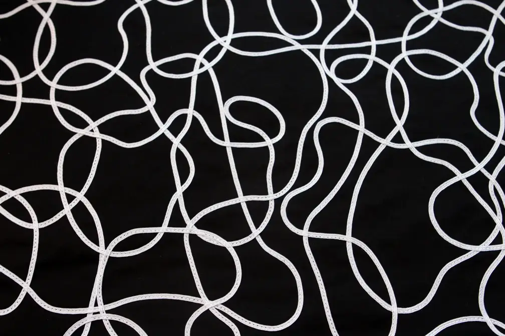 Ribbon Embroidered Cotton Lycra1