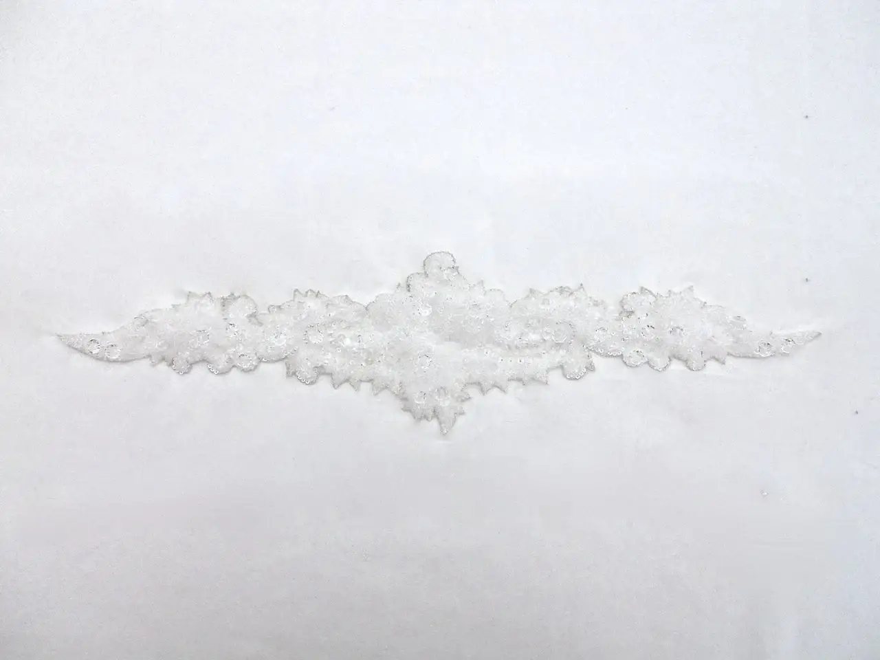 Elsa Clear Beaded Tulle Belt0