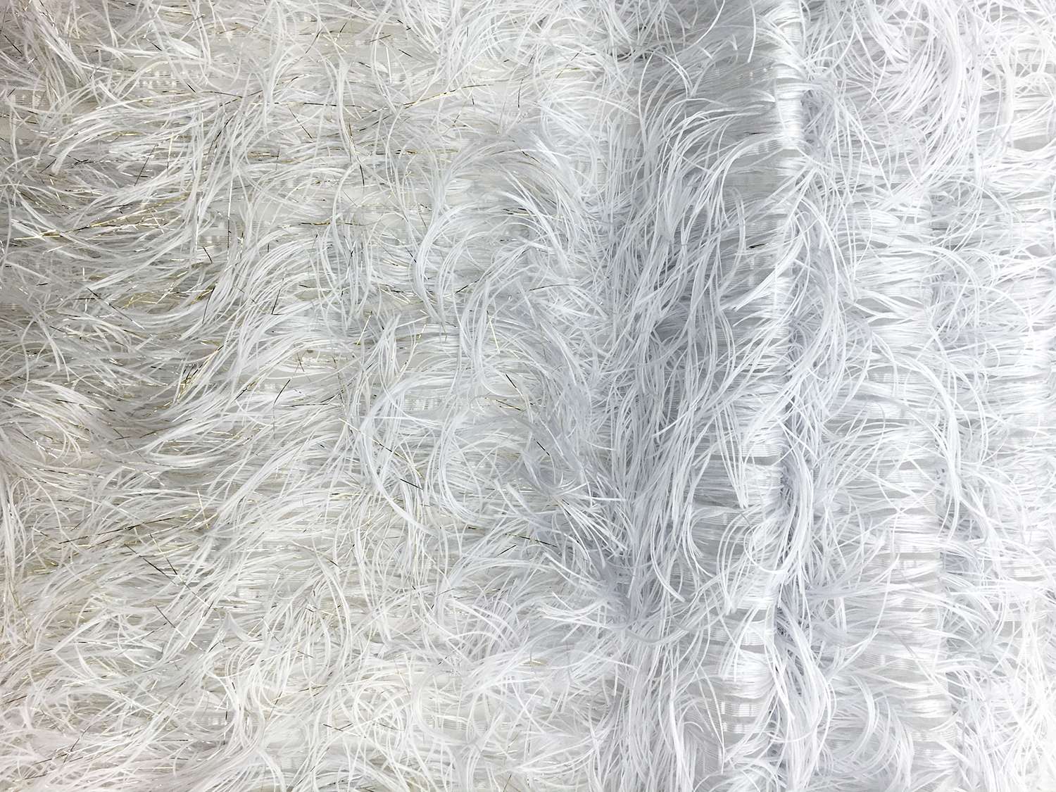 Novelty Eyelash with Lurex Border0