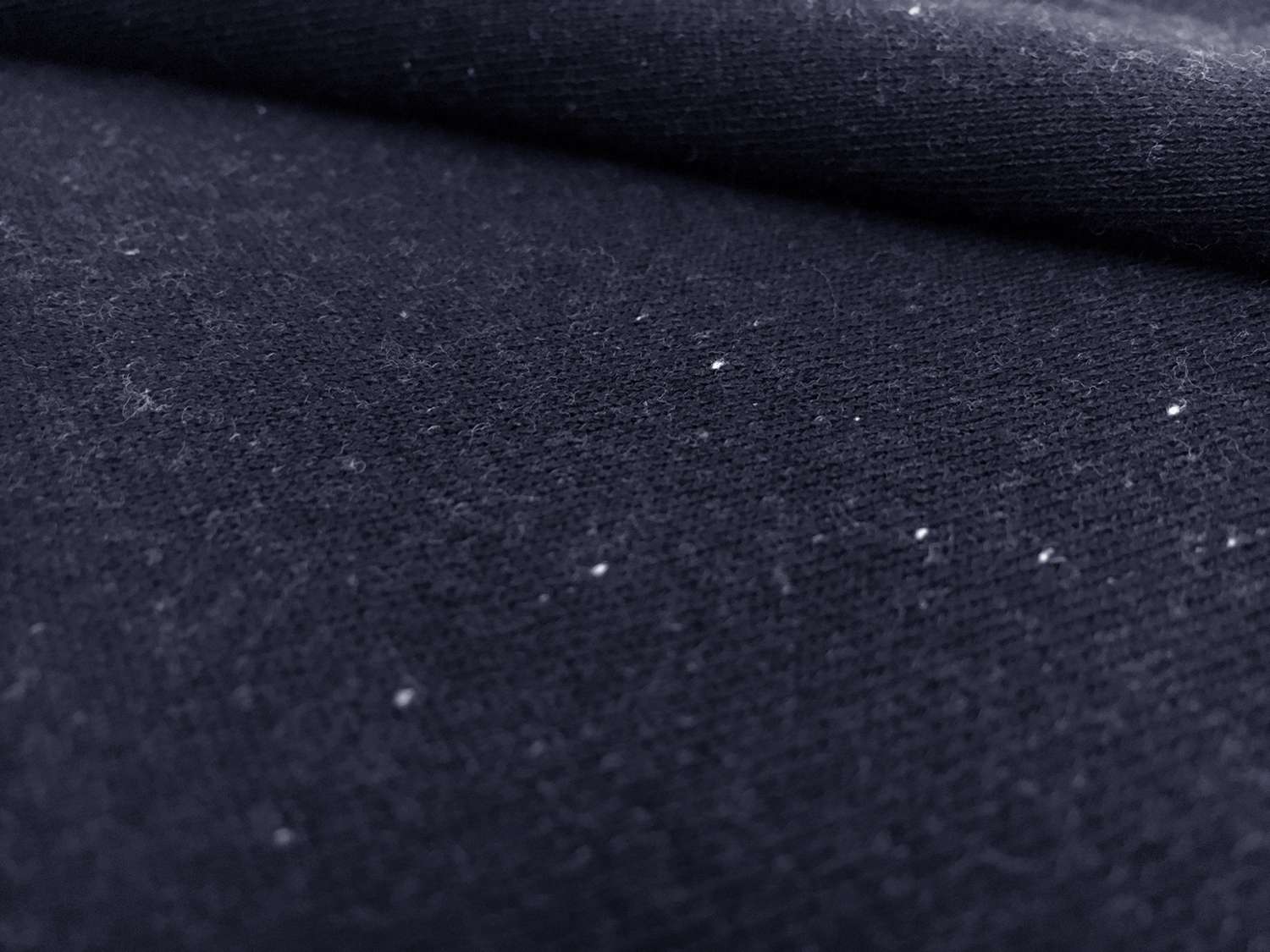 Cotton French Terry Knit in Indigo0