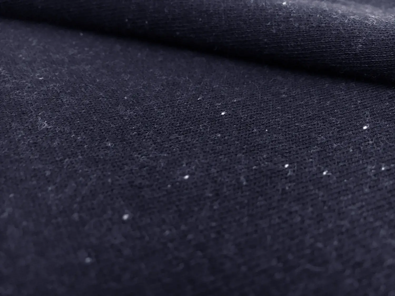 Cotton French Terry Knit in Indigo0