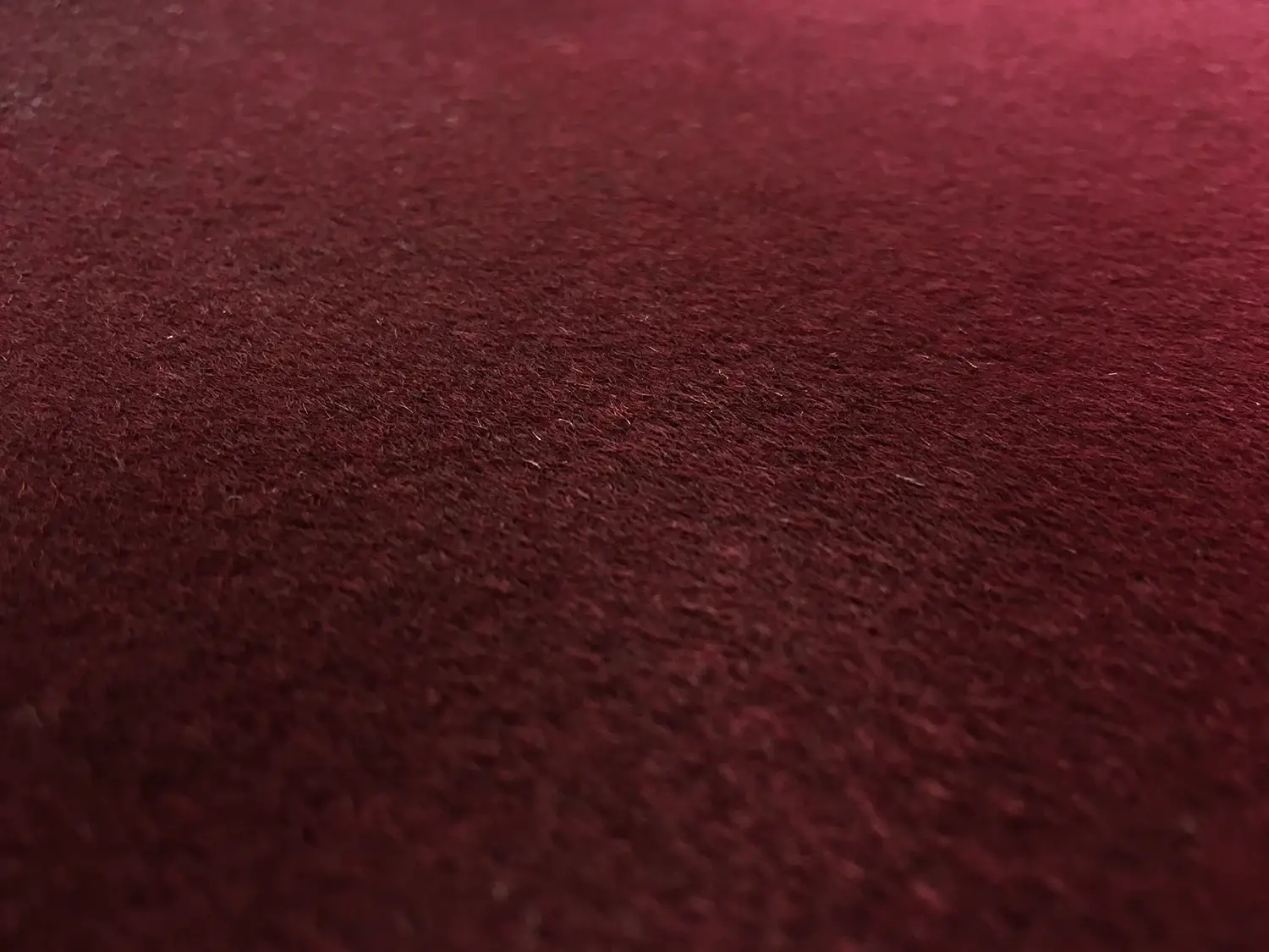 Virgin Wool Coating in Bordeaux0
