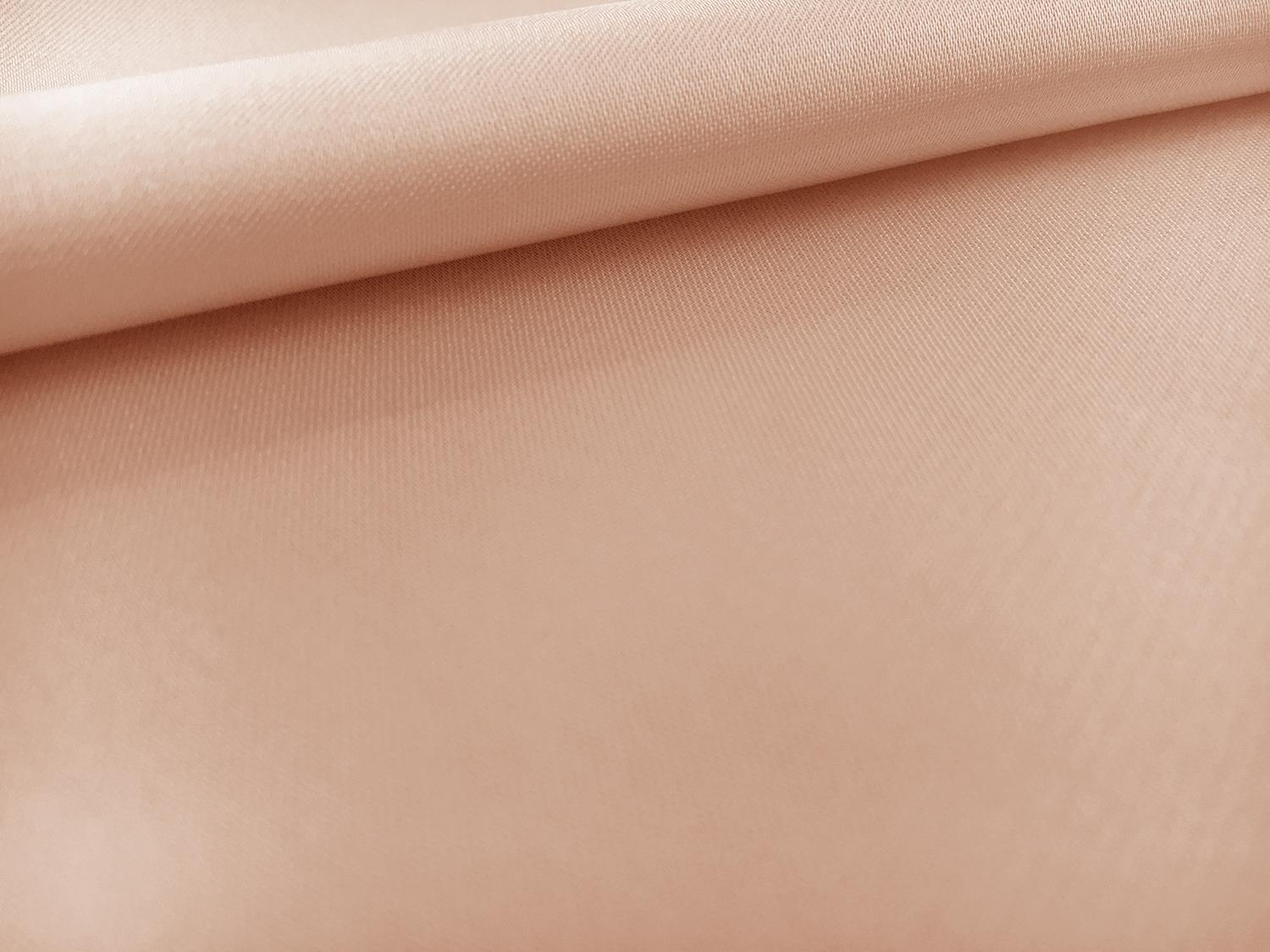 Japanese Polyester Charmeuse in Rosy Tan0