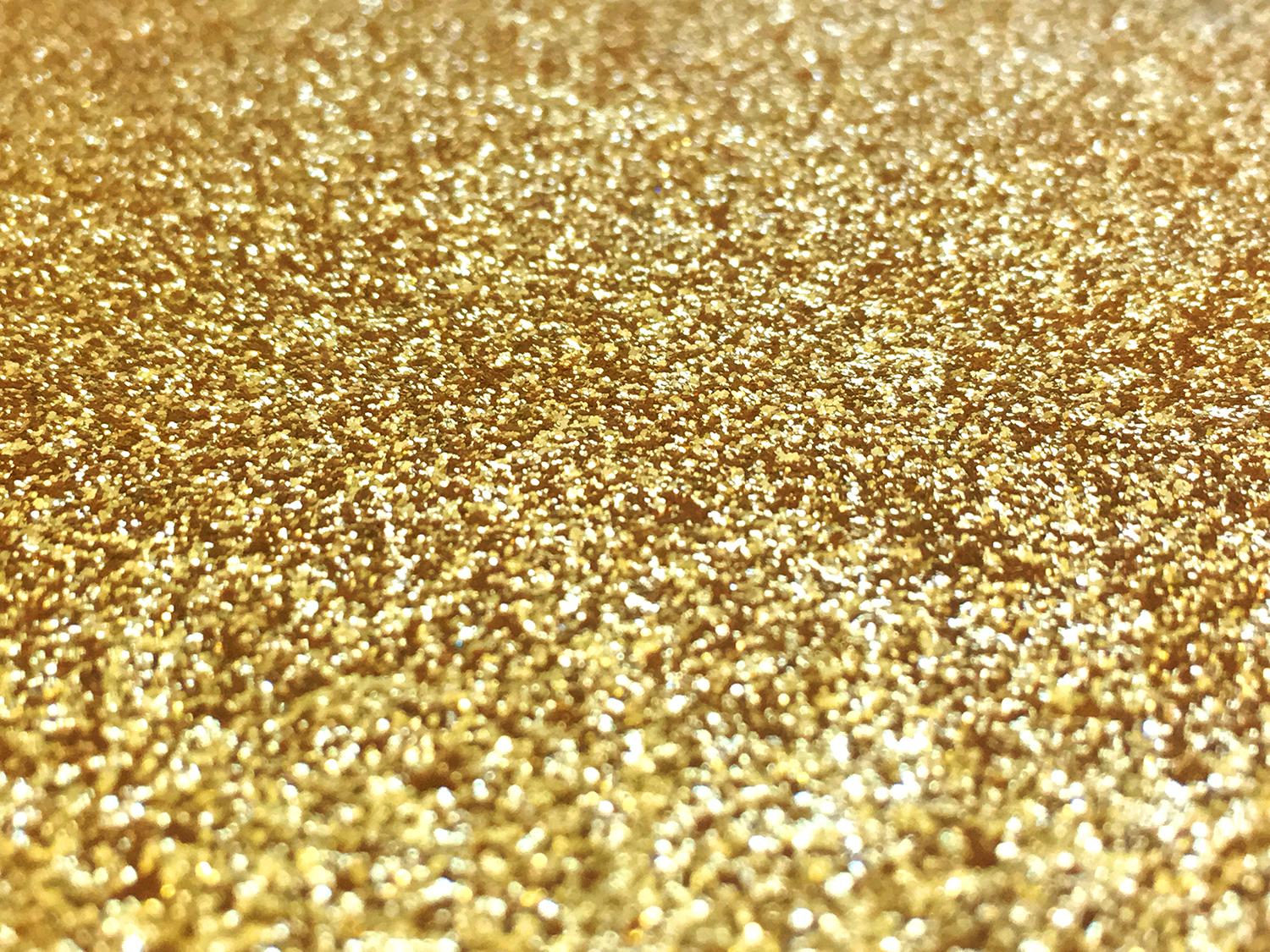 Heat Transfer Polyester Glitter Adhesive in Gold1