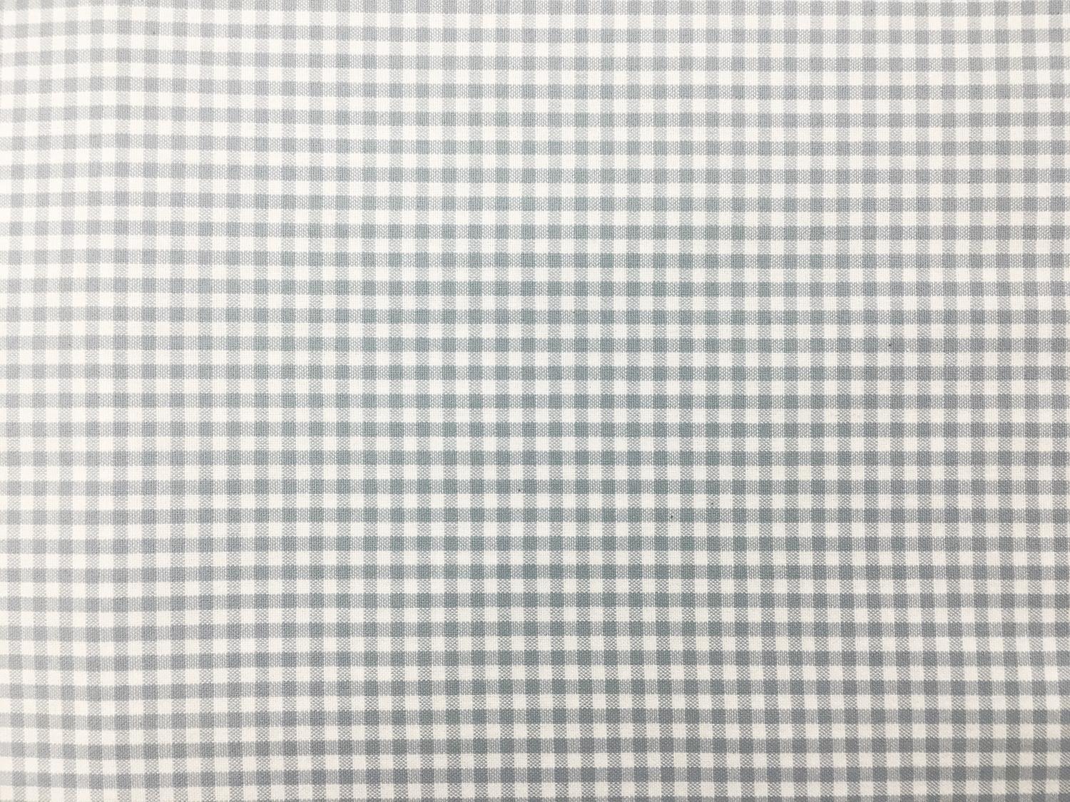 Carolina Cotton Gingham in Fog0