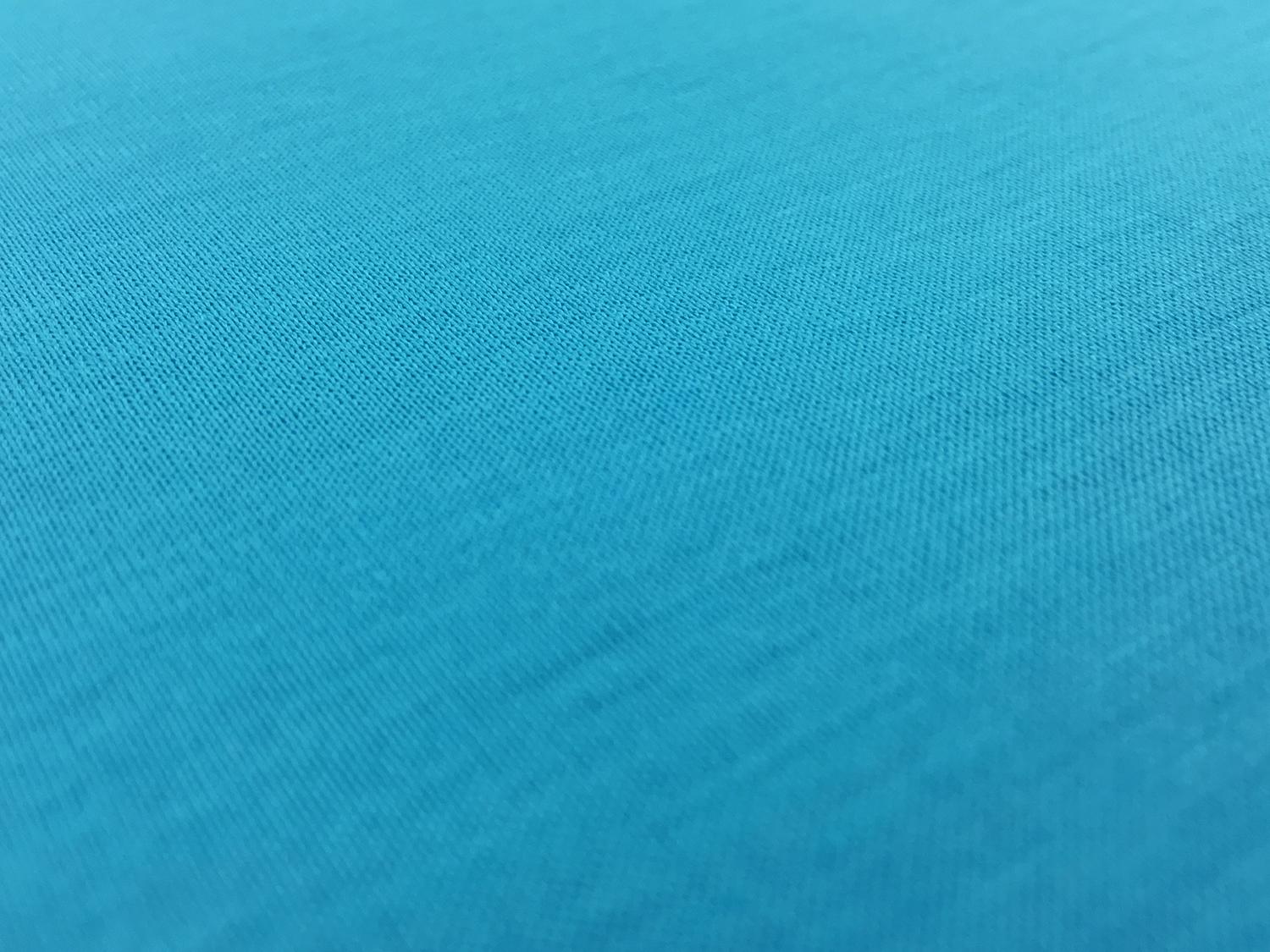 Italian Cotton Jersey in Zircon Blue0
