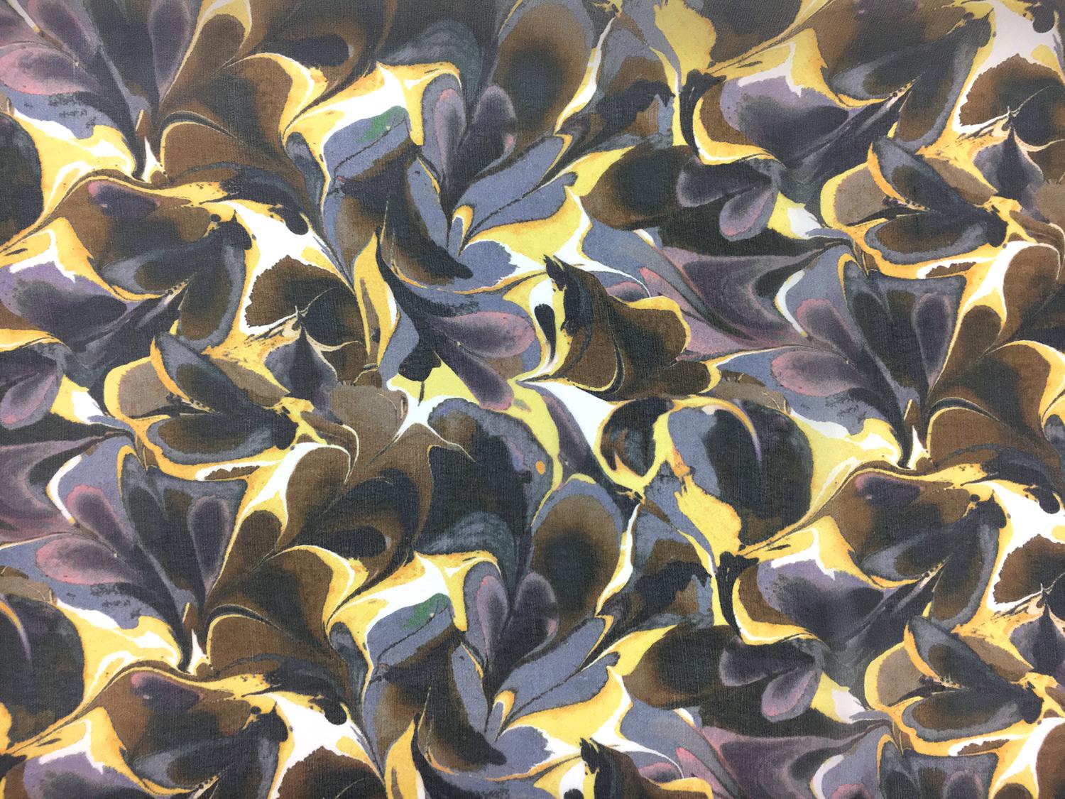 Liberty of London Silk Chiffon Floral Print 0