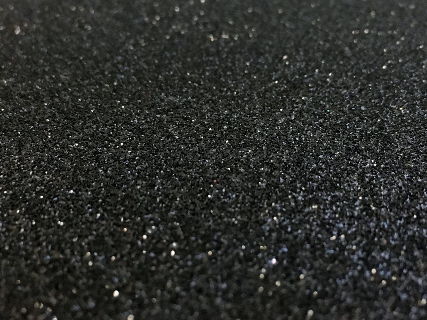 Heat Transfer Polyester Glitter Adhesive in Black1