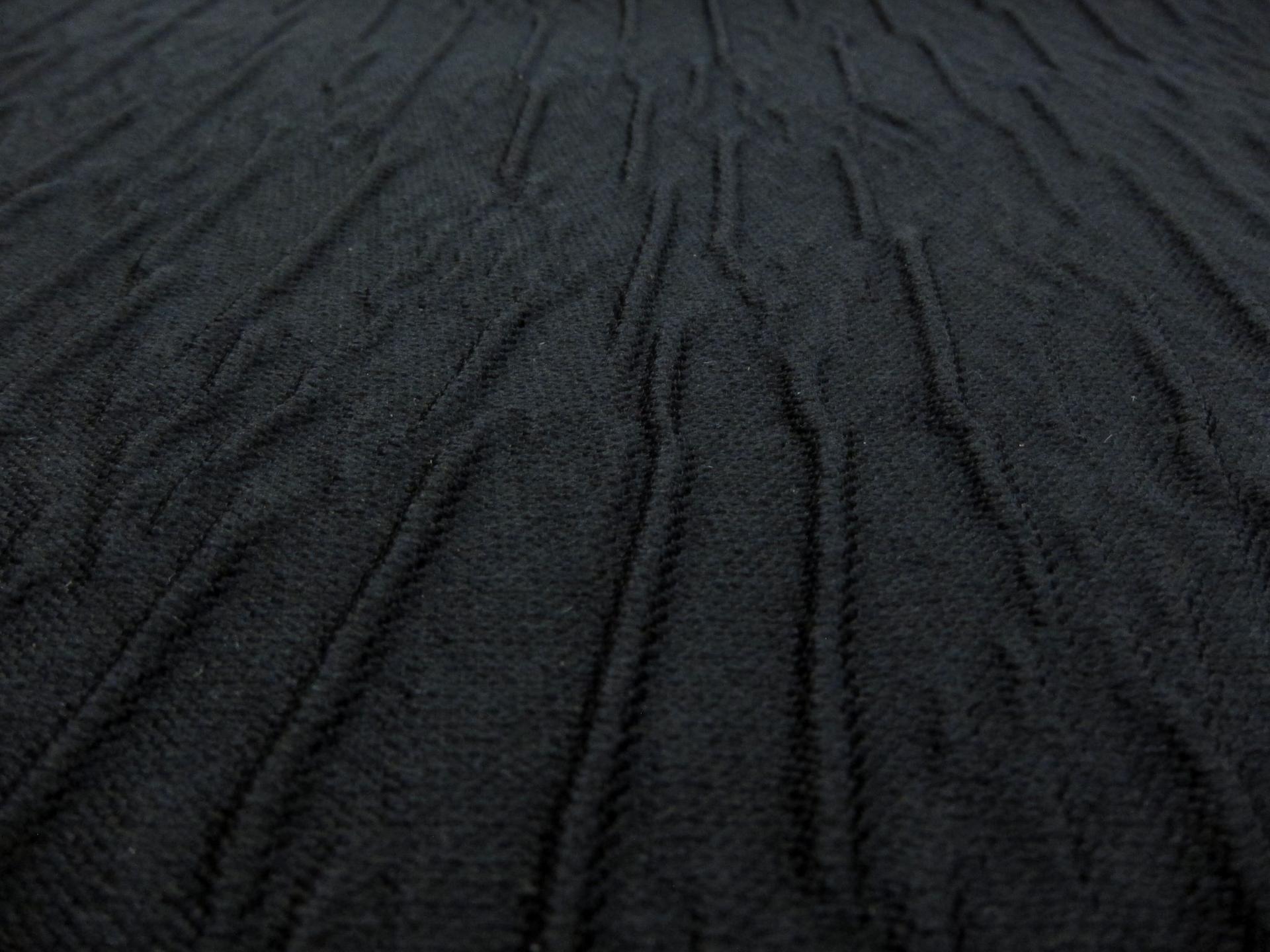 Swiss Silk and Polyester Blend Cloqué0