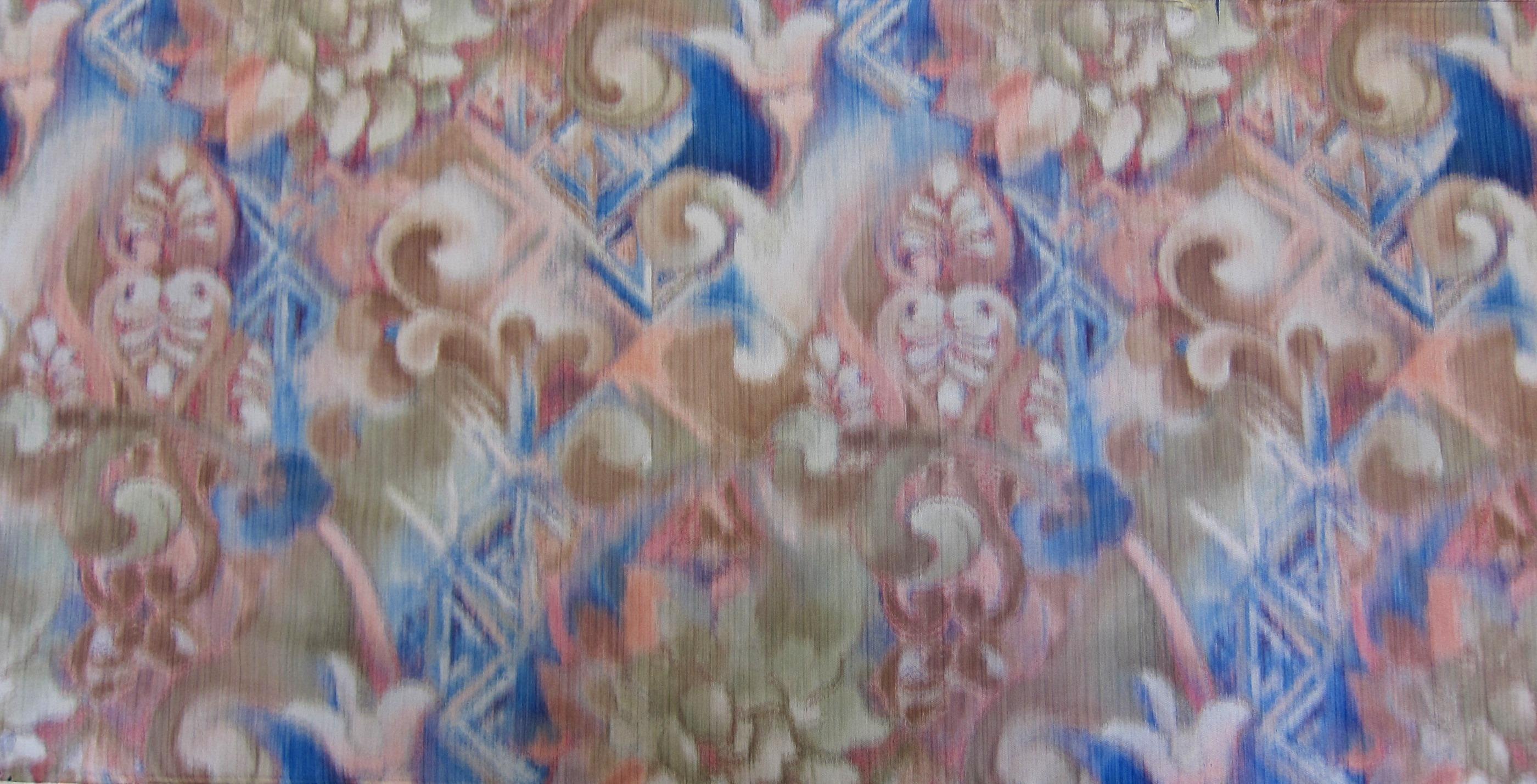 Warp Printed Taffeta