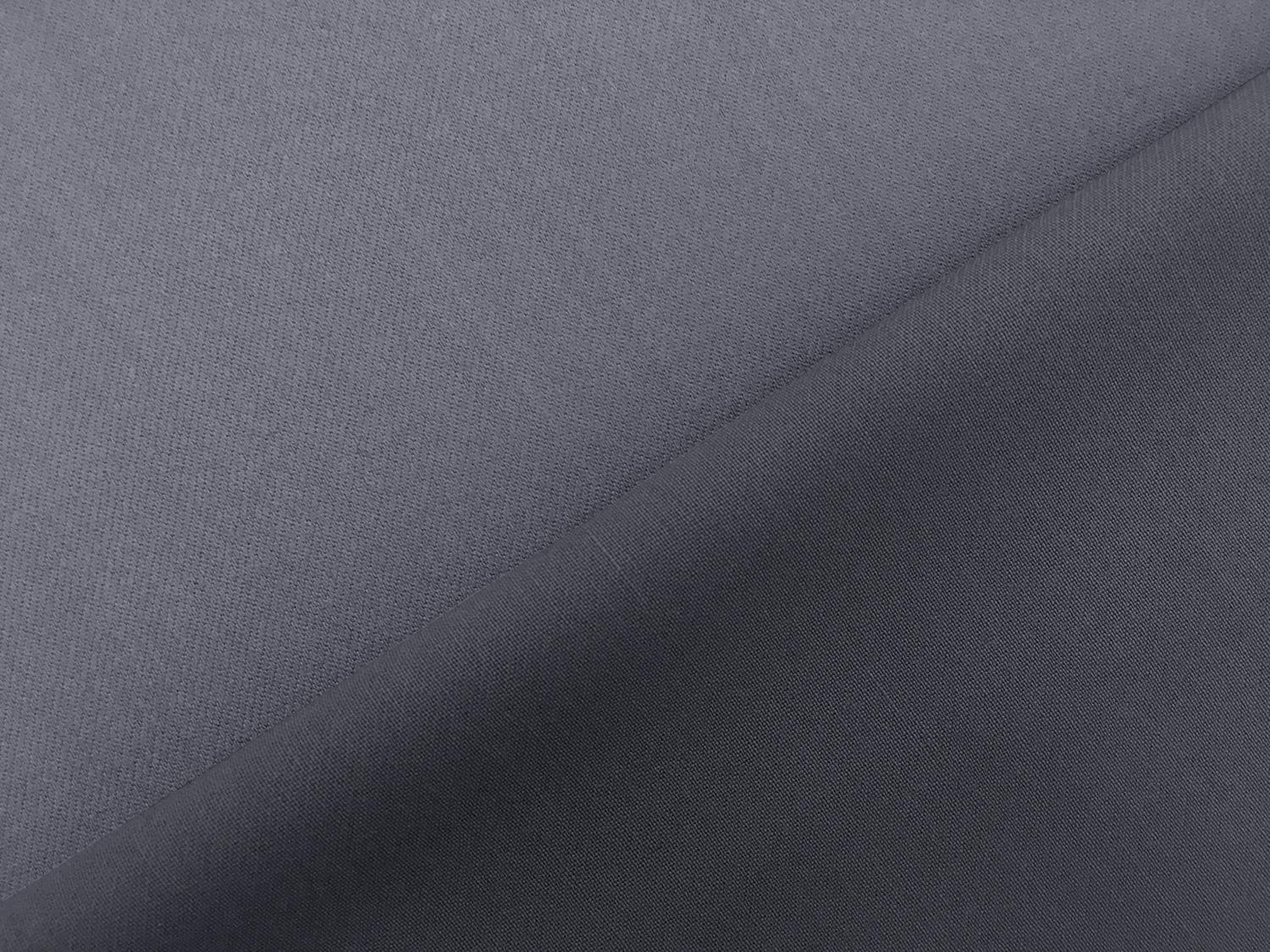 Italian Wool Satin Faille in Blue Gray0