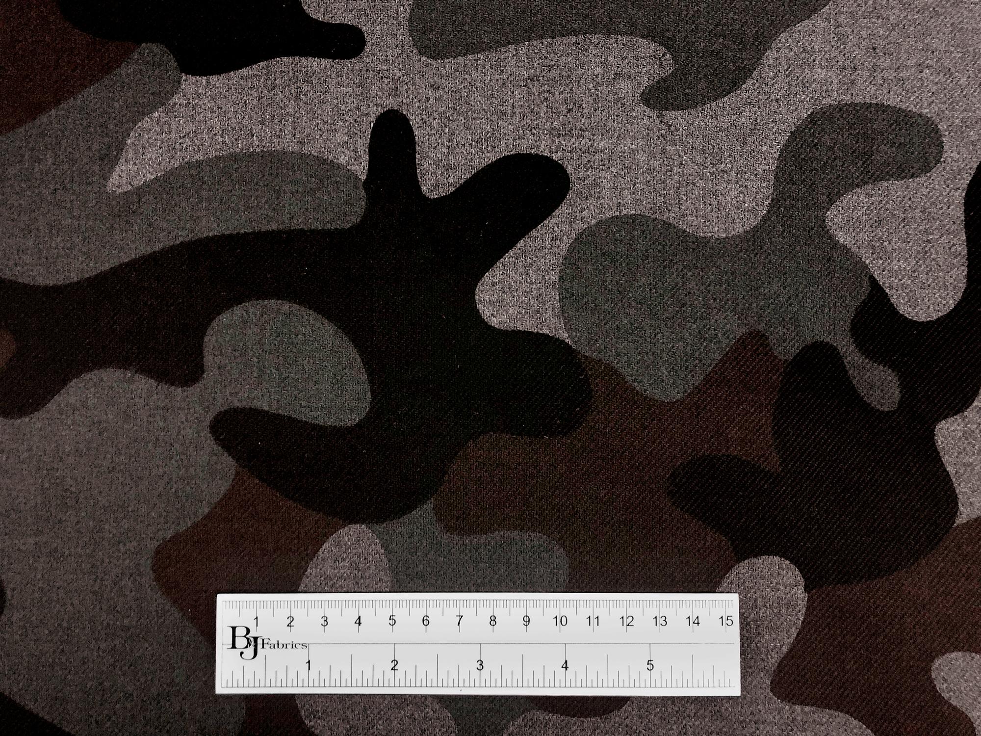 Camouflage Cotton Silk Twill Print4